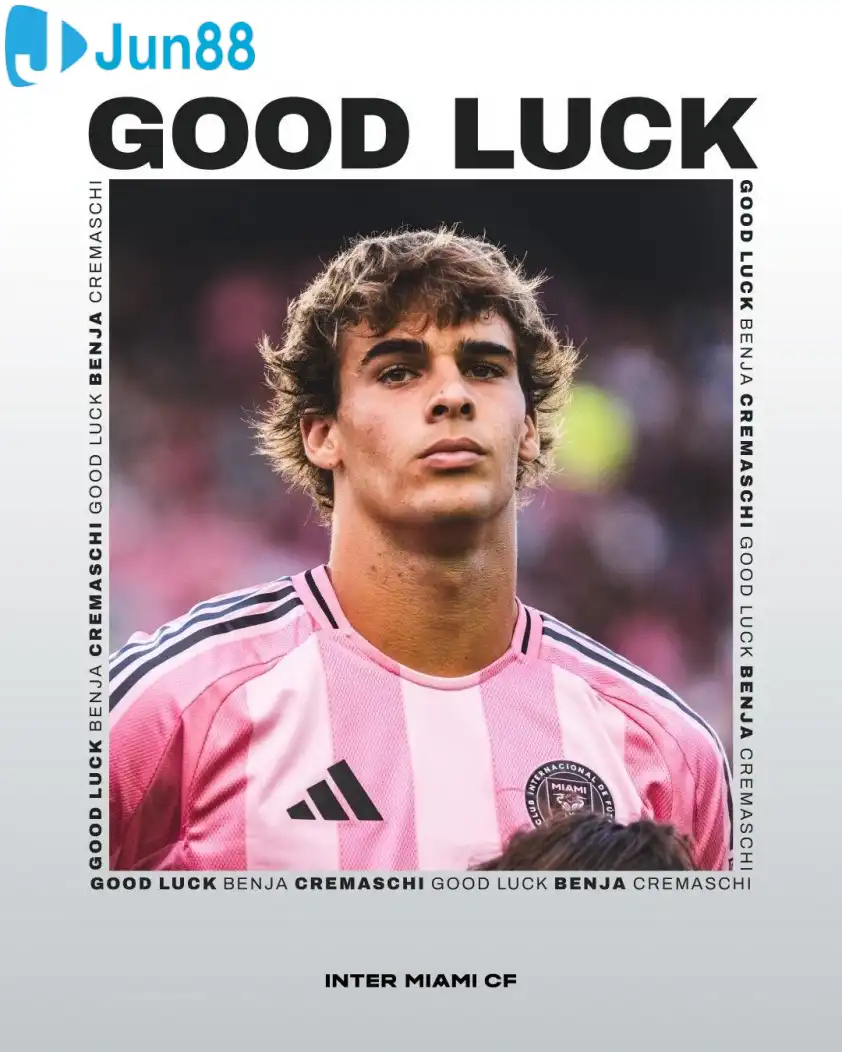 Benjamin Cremaschi chia tay Inter Miami để đến Parma (Ảnh: Trang chủ CLB).