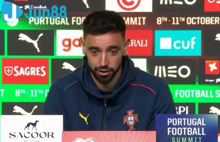 Bruno Fernandes chia sẻ trước trận gặp Ireland (Ảnh: X).